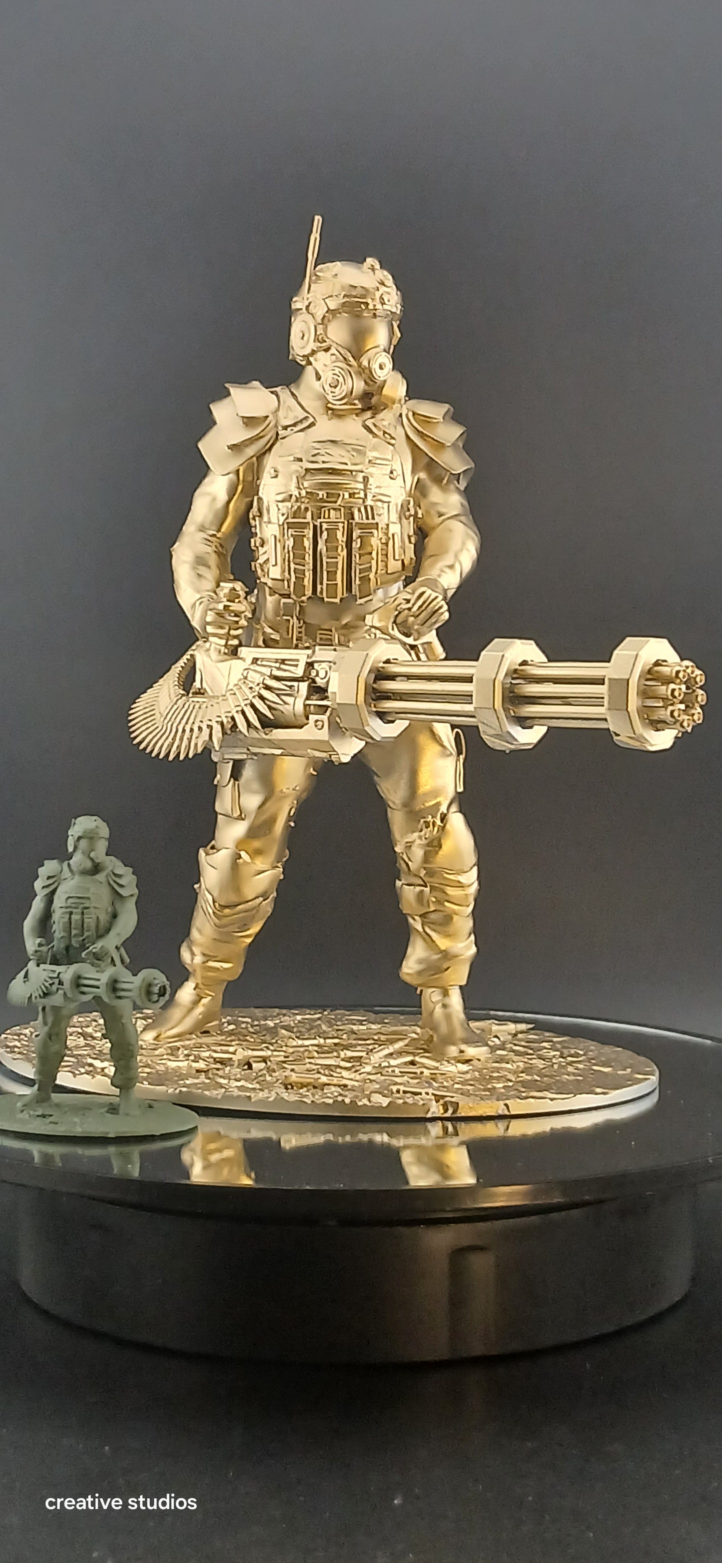 Gold Gatalin Gun