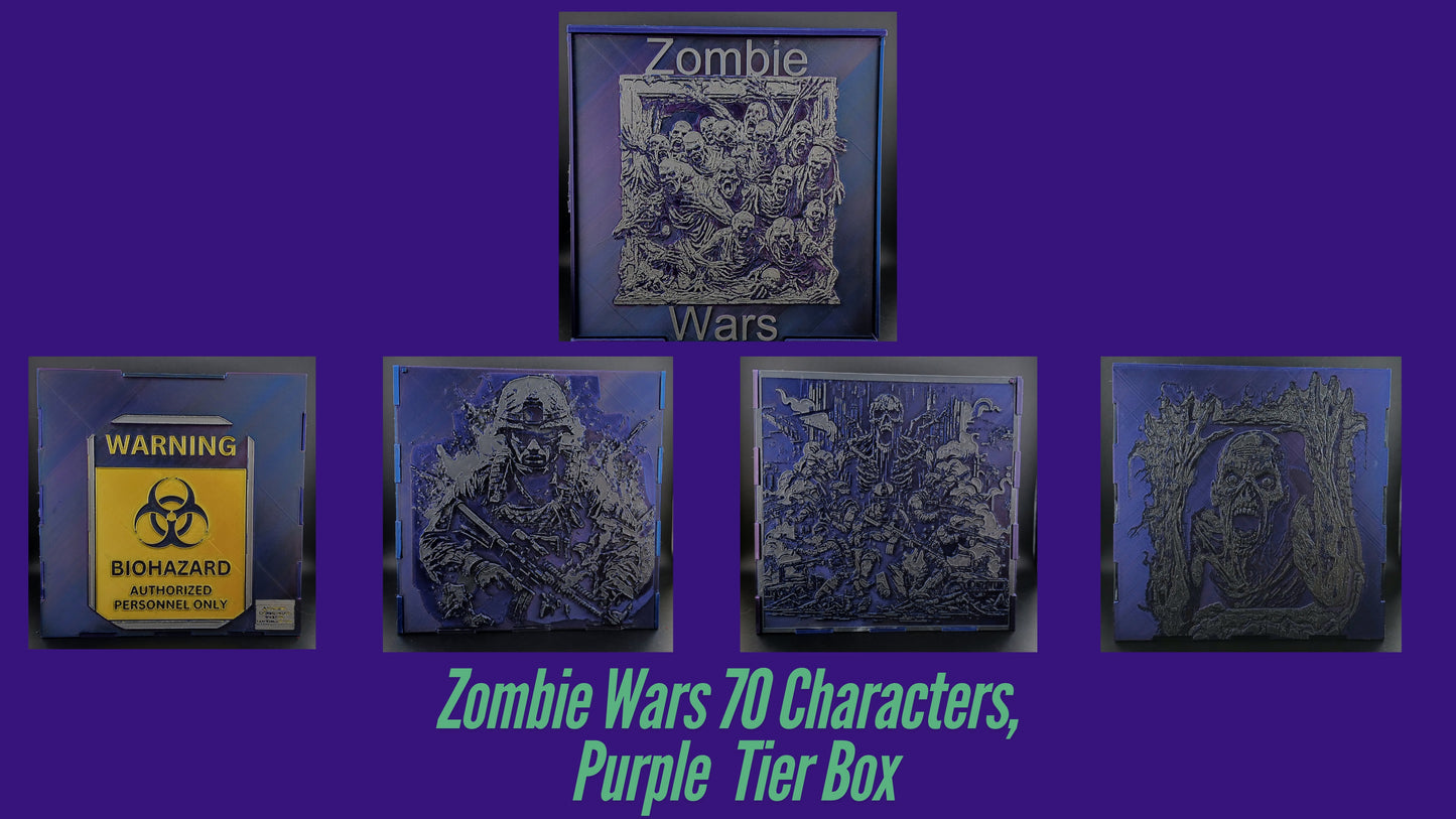 Zombie Wars Standard Tier 70 Character box set