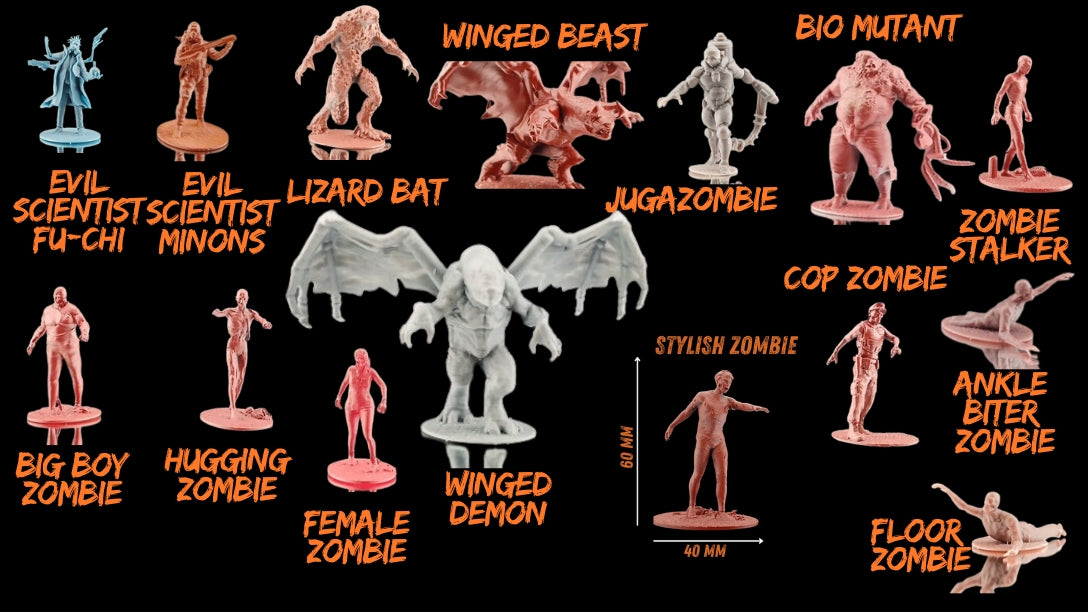 Zombie Wars Standard Tier 70 Character box set